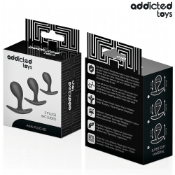 Addicted Toys - Lot De 3 Plug Anal Modèle 3